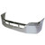 Chrome steel front bumper with fog light cutouts. Direct aftermarket replacement for Freightliner OEM 21-28643-000.