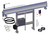 Roll-Rite 102875 narrow-frame adjustable tower with pump, control box, spool housing, and parts list overlay.