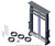 Dual-stage tower 39005 showing two hydraulic cylinders, tower body, and mounting hardware for integrated spool housing.
