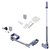 Roll-Rite 38212 Rite-Lock Power Arm Kit with passenger-side stow, extended pivot, and MultiFlex arm for 3" axle.