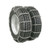 World American WA140-TC-245 twist-link truck tire chains with cam tighteners for 11R24.5 and 285/75R24.5 tires, sold as a pair.