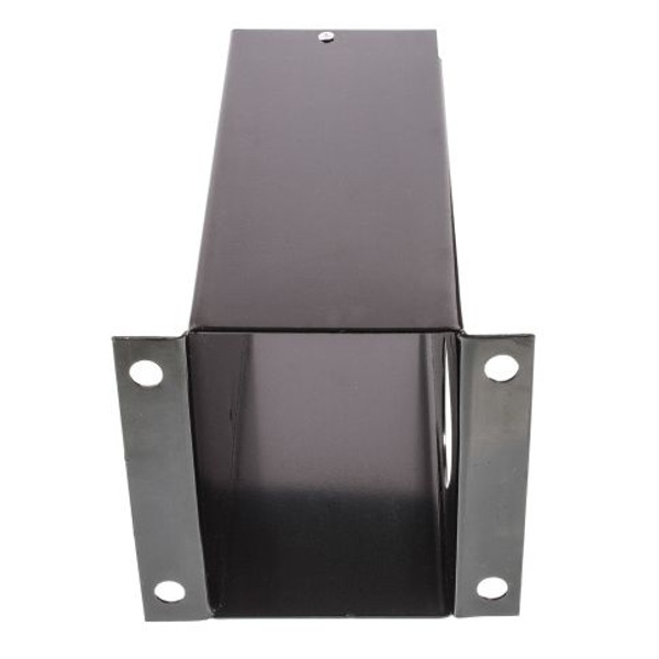 High-resolution image of the World American WA600221 PTO Mounting Box – black steel enclosure for mounting PTO control system components.