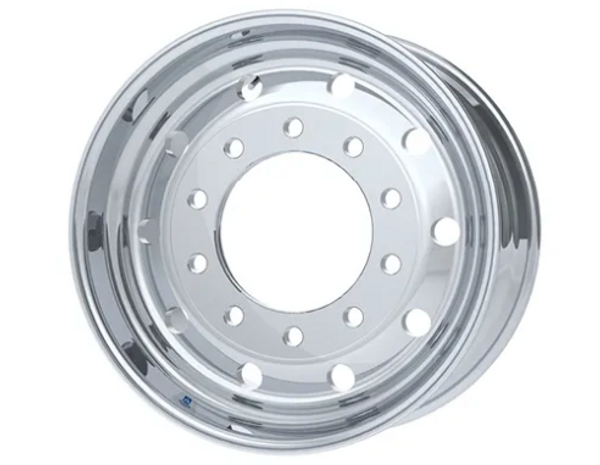 Alcoa 823627 22.5×12.25 forged aluminum wheel, high-polish both sides, hub-pilot heavy-duty truck/trailer application. Alcoa 823627 22.5×12.25 forged aluminum wheel, high-polish both sides, hub-pilot heavy-duty truck/trailer application.