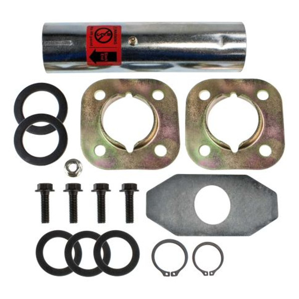 Camshaft repair kit WA08-5011 including replacement camshaft and bushing hardware for Hendrickson S-cam air brakes.