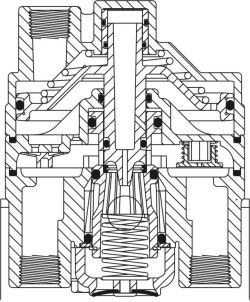 Dolly/Turntable Control Line (Booster) Valve - Sealco 110570