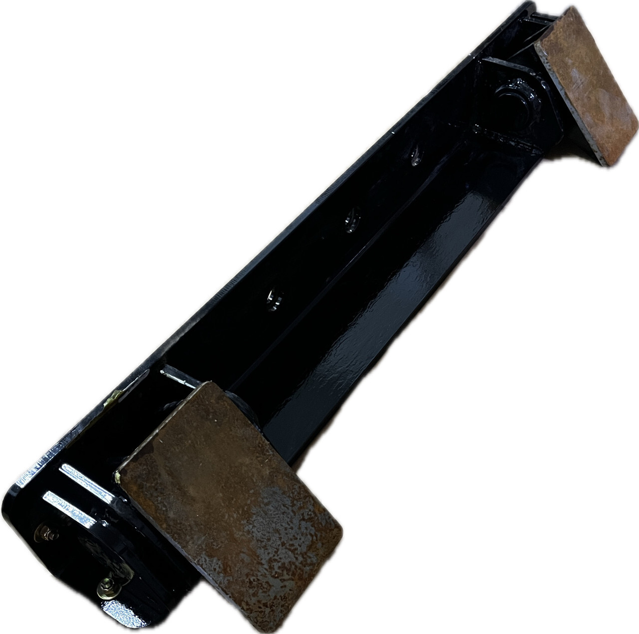 Dump body hinges and replacement hinge components