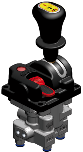 Hyfive Controller Hyva 02119019 Pneumatic TF/LF-PNL Control Joystick | Aluminum 2-Section ...