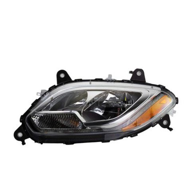 World American WA128-7057L LH Chrome Headlight – Replaces Paccar