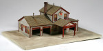 Texaco Gas Station Kit - HO, Micro-Scale