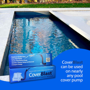 Cover Blast Hose Replacement Nozzle w/ 25ft. Range