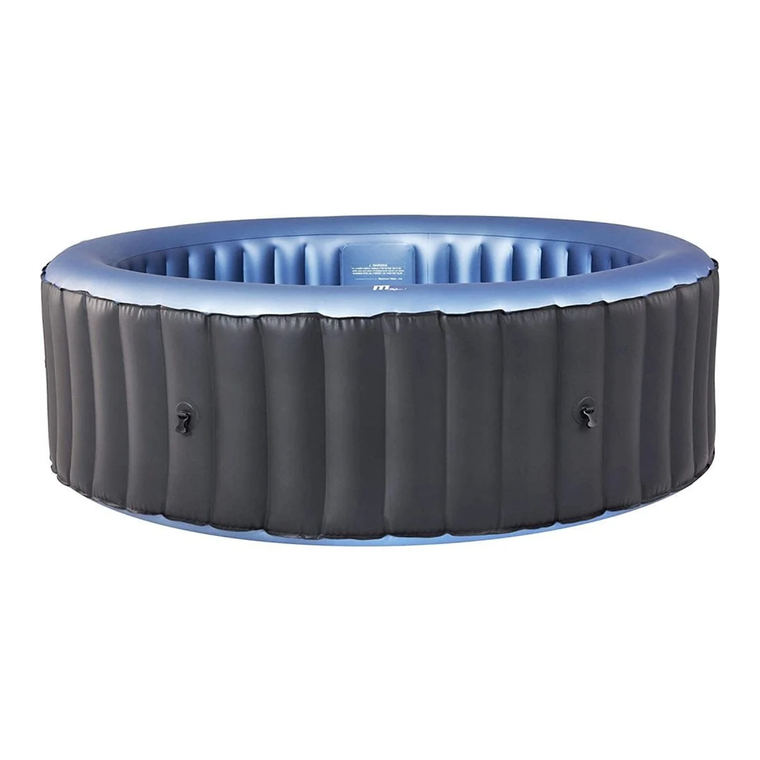 mSpa Bergen - Comfort Series Round Bubble Spa | 6 Person