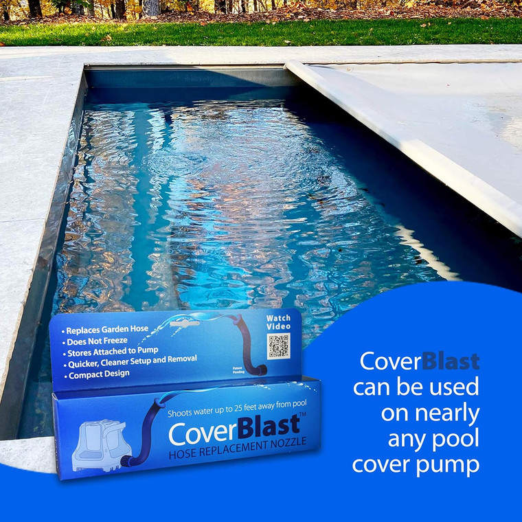 Cover Blast Hose Replacement Nozzle w/ 25ft. Range