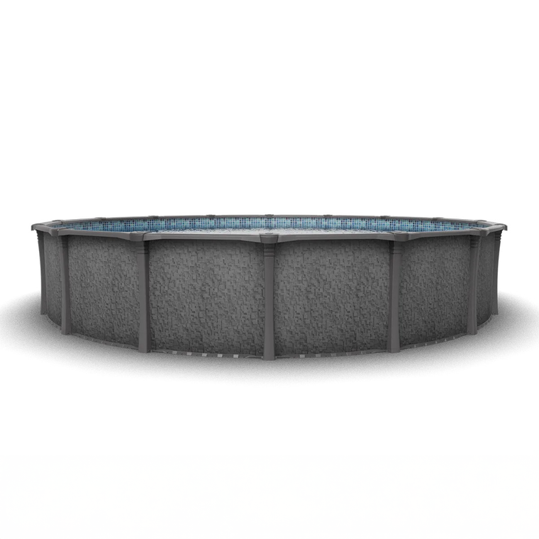 Black Rock Gold Series 24' Round 52" High Steel ABG Above Ground Pool
