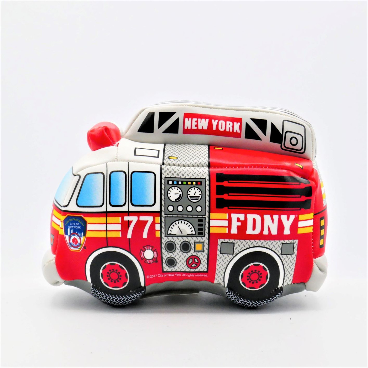 wholesale custom stuffed fire truck toy