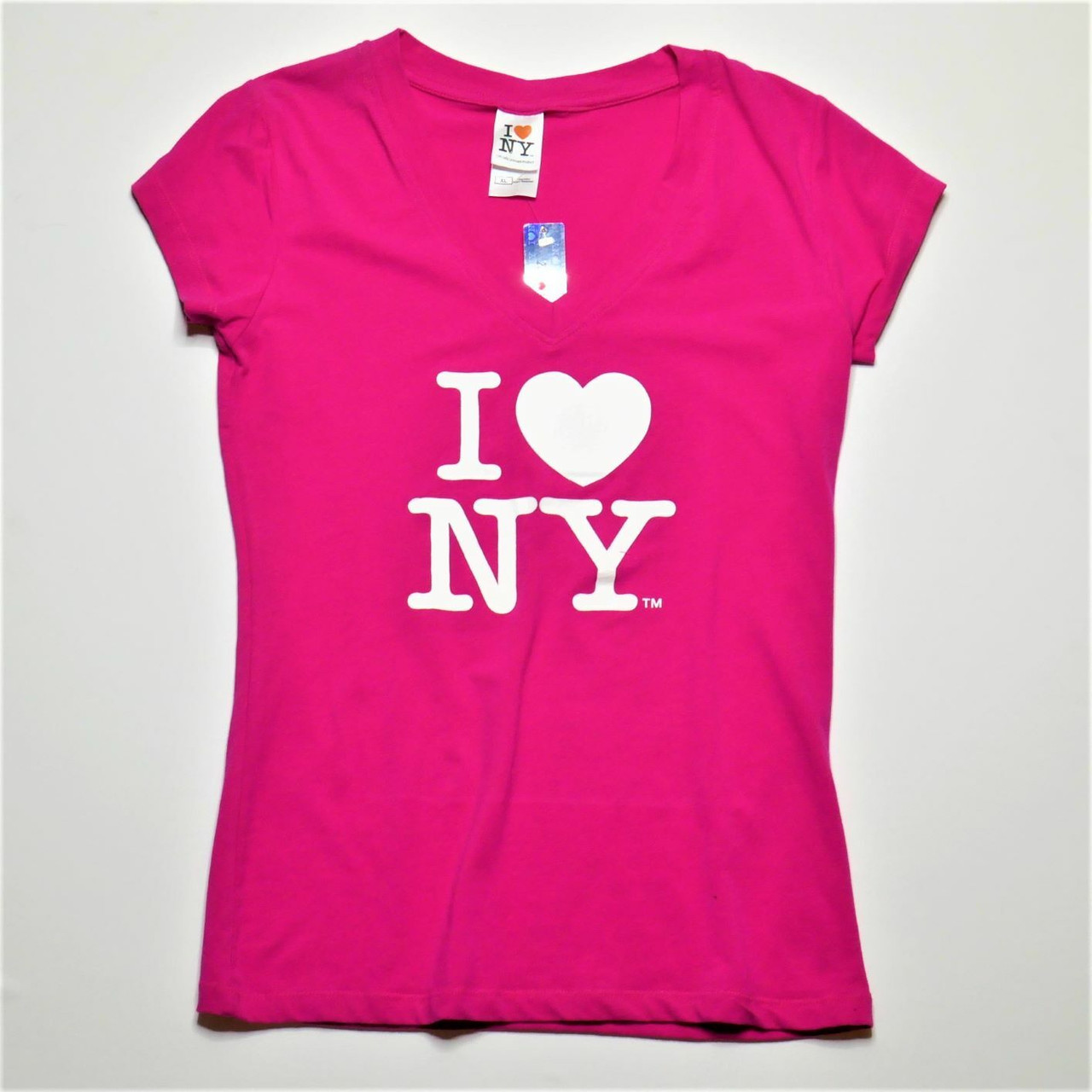 I Love NY V-Neck Women