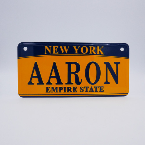 New York Name Plates Aaron