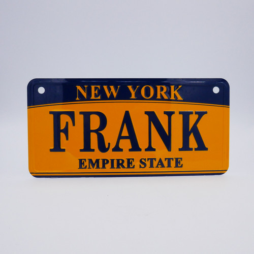 New York Name Plates Frank