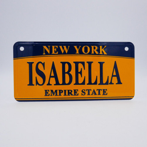 New York Name Plates - Isabella