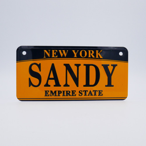 New York Name Plates - Sandy