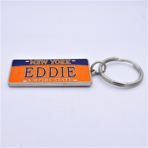 New York Name Plate Kaychain - Eddie