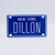 New York Blue Name Plates - Dillon