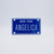 New York Blue Name Plates - Angelica