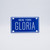 New York Blue Name Plates - Gloria