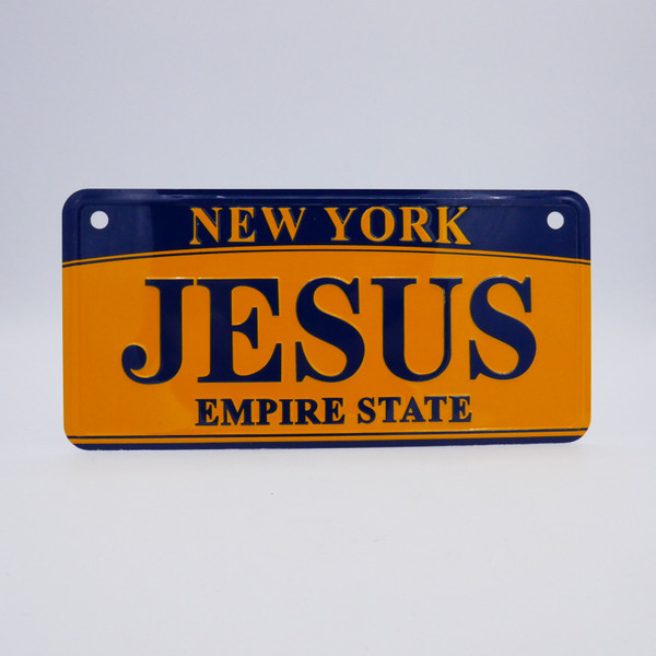 New York Name Plates Jesus
