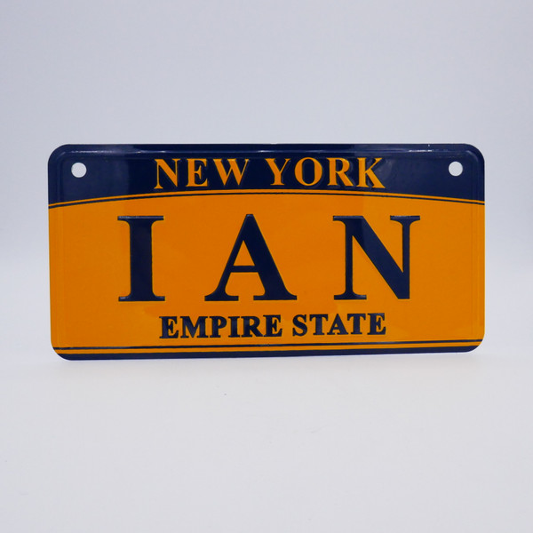 New York Name Plates - Ian