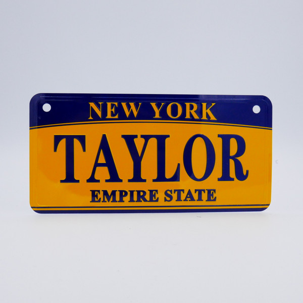 New York Name Plates - Taylor