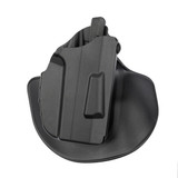 A right facing Concealment Pistol Paddle Holster in Black