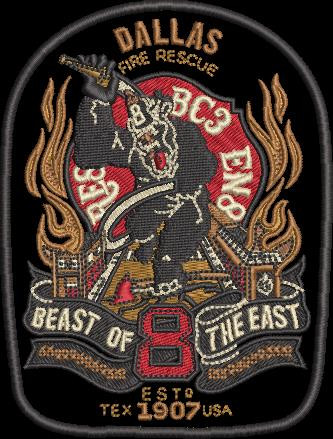 Patch DFR Station 8 - Combat Ready USA