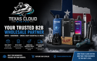 Texas Cloud Distro: Your Trusted B2B Wholesale Partner for Vapes, Hardware & More