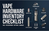 Vape Shop Hardware Inventory Checklist: Coils, Pod Cartridges, Batteries & Chargers