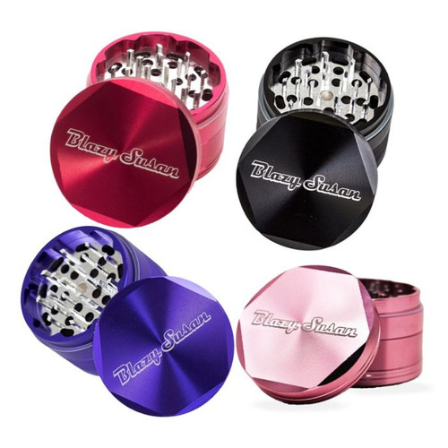 Blazy Susan 4 Piece Aluminum Grinder