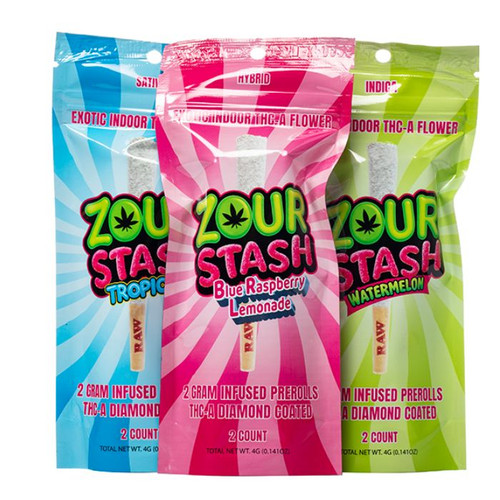 Zour Stash THCA Infused Pre Roll 2G