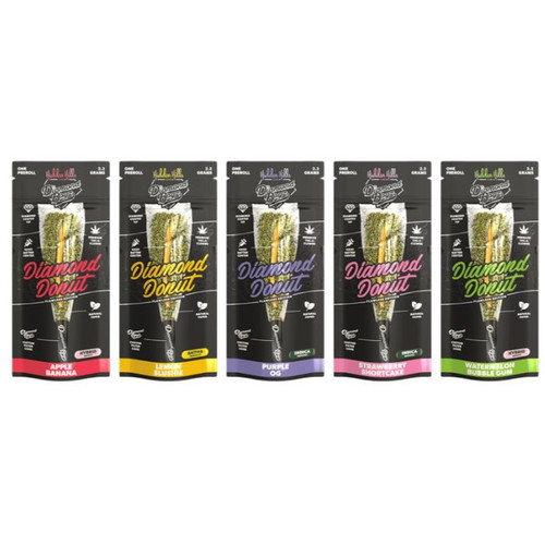 Hidden Hills Diamond Donut THCA Pre Rolls