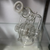 Uber Glass Small White 9" Water Pipe