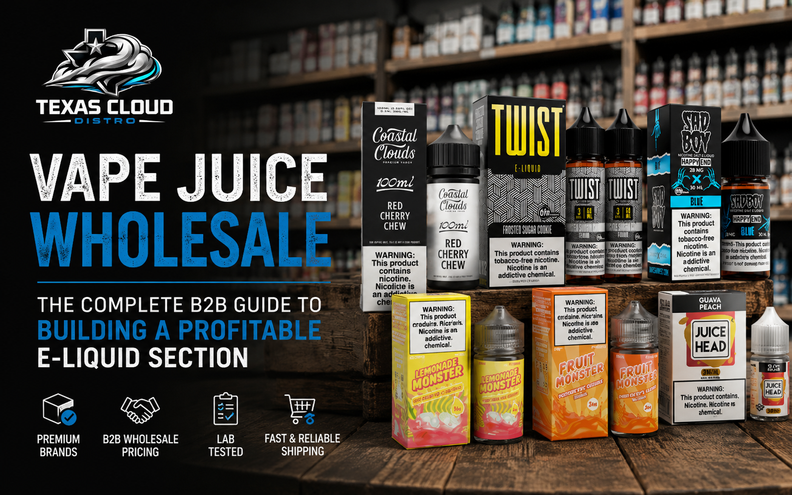 Vape Juice Wholesale: The Complete B2B Guide to Building a Profitable E Liquid Section