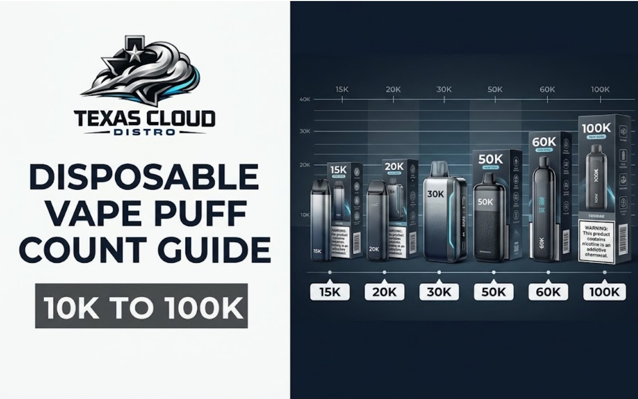 Disposable Vape Puff Count Guide: 10K to 100K Explained