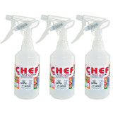 CHEF 0.5L Food Safe Spray Bottle 16oz