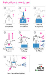 CHEF 2L Food Grade Sprayer Pump 67oz