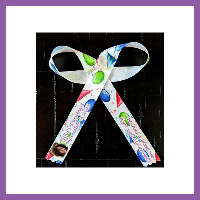 Personalized Full Color Logo Ribbon
