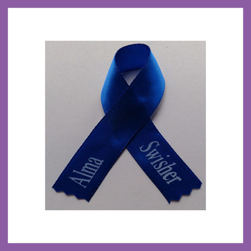 Awareness Ribbon Memorial Ribbon