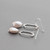 Freshwater Pearl Oval Dangle Earrings