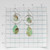 Statement Chrysoprase Earrings - 3" Long