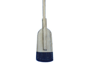 Wooden Rustic St. Lawrence Decorative Squared Rowing Boat Oar with Hooks 50" Wooden Rustic St. Lawrence Decorative Squared Rowing Boat Oar with Hooks 50"