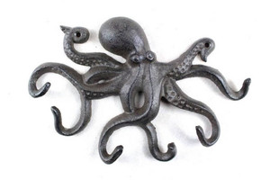 Cast Iron Octopus Hook 11" Cast Iron Octopus Hook 11"