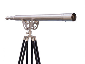 Floor Standing Brushed Nickel Anchormaster Telescope 65" Floor Standing Brushed Nickel Anchormaster Telescope 65"