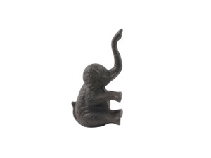 Cast Iron Elephant Metal Door Stop 8" Cast Iron Elephant Metal Door Stop 8"